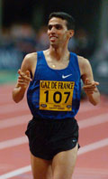 Hicham El Guerrouj er favoritt på mennenes 1500-meter.