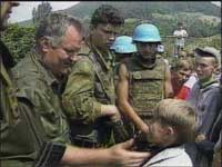 Ratko Mladic er ettersøkt for forbrytelser i Srebrenica. 