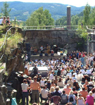 Som i fjor lover årets billettsalg godt folkeliv under Notodden Bluesfestival.