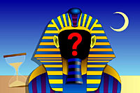 Pyramidespillet er et kunnskapsspill hvor spilleren må svare på ja/nei-spørsmål. 