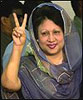 Khaleda Zia ble valgets vinner Khaleda Zia ble valgets vinner