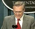 Forsvarsminister Rumsfeld sammenligner situasjonen i Kandahar med ville vesten