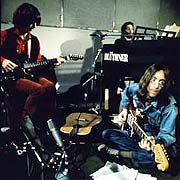 John, Paul og George under innspillingen av "Let it be".