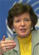 Også FNs menneskerettighetskommissær Mary Robinson er uønsket av Israel. 