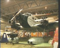 Junkers 52 i Norsk Luftfartsmuseum i Bodø. Foto: NRK.