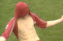 Riise hadde en strålende debut-sesong for Liverpool.