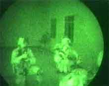 Stolt viste Pentagon frem vilder fra det de først kalte et velykket raid inne i Afghanistan. (Foto: APTV))