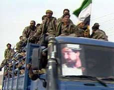 Nordalliansen rykket inn i Kabul da Taliban-styrkene trakk seg sørover i november i fjor.