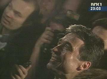 Anders Fogh Rasmussen jubler over valgseieren Anders Fogh Rasmussen jubler over valgseieren