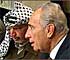 Arafat og Peres (Arkivbilde)