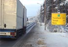 Lastebil ble ranet på Riksvei 3. (ill. bilde) Lastebil ble ranet på Riksvei 3. (ill. bilde)