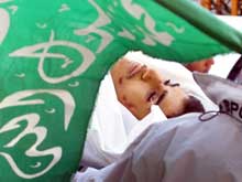 Zakaria Al Nawaja (15) ble skutt under sammenstøtene fredag. (Foto: Scanpix/AP/Alexander Zemlianichenko)