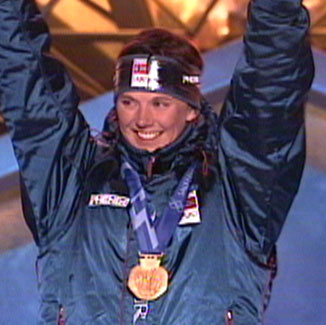 Bente Skari dro til OLfor å ta gull på 10-kilometeren, og det klarte hun.