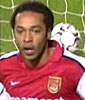 Arsenals Thierry Henry er møtt med apelyder i mesterligaen.