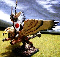 Eksempel på en håndmalt warhammerfigur. Eksempel på en håndmalt warhammerfigur.