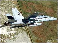 Amerikanske jagerfly patruljerer allerede daglig i luftrommet over Irak.