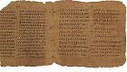 En side av en koptisk bibeloversettelse fra Schøyen-samlingen