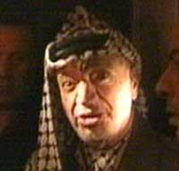 Palestinernes leder Yasir Arafat er igjen beleiret i sitt hovedkvarter. (Arkivfoto: APTN) 