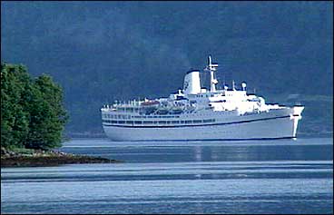 Anlpa av cruiseskip er ei viktig inntektskjelde for reiselivet i Stryn. (Foto: Asle Veien, NRK)