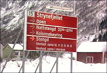 Heilrsvegen over Strynefjellet vart opna i 1978.