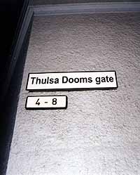 Thulsa Doom har omdøpt Therese gate i Oslo til Thulsa Dooms gate. (Foto: promo).