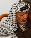 Også Yasir Arafat og palestinerne har tapt anseelse internasjonalt. (AP-foto)