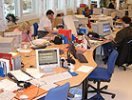 STREIKEFARE: Det blir stille i norske avisredasksjoner dersom det blir journaliststreik. STREIKEFARE: Det blir stille i norske avisredasksjoner dersom det blir journaliststreik.
