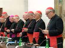 Kardinaler i Vatikanet.
