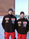 Kjetil Holen fra Hamar og Petter Nyquist fra Bærum planlegger ny polekspedisjon.