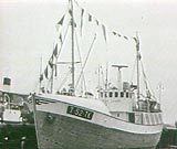 Fiskebåten Utvik Senior forliste for tjuefem år siden og ni mann omkom.