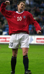 Solskjær er Norges mest populære fotballspiller. (Foto: Ola A. Thorset) 