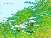 En rørledning inn Trondheimsfjorden skal etter planen gi gass til kraftverket på Skogn. 