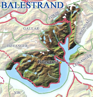 (Kart:   Statens Kartverk/Steinar Lote, NRK.