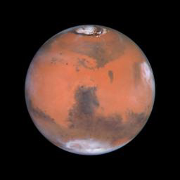 VIL TIL MARS: President Bush vil at mennesker en gang skal sette fotavtrykk på Mars, og har bedt NASA rette sin innsats mot det målet. 