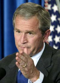 USAs president Bush får den støtten han trenger i Kongressen(Foto: William Philpott, Reuters) USAs president Bush får den støtten han trenger i Kongressen(Foto: William Philpott, Reuters)