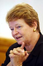 WHO-direktør Gro Harlem Brundtland (Foto: Heiko Junge, Scanpix)
