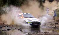 Colin McRae kjørte en Ford i årets Safari-rally. (Foto: Reuters)