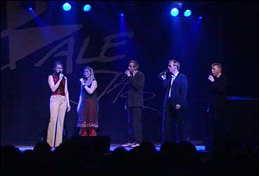 The Real Group fr Sverige i konsert under Balejazz 2002. (Foto: Randi Indreb, NRK)