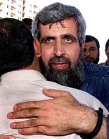 Målet for flyangrepet var Salah Sheahada, den potensielle arvtageren etter Hamas' åndelige leder, sheik Ahmed Yassin. (Foto: Scanpix/Reuters/Suhaib Salem)