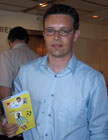Lars Mæhle debuterte i 2002 med ungdomsromanen "Keeperen til Tunisia".