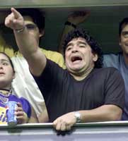 Maradona er et følelsesmenneske. Maradona er et følelsesmenneske.