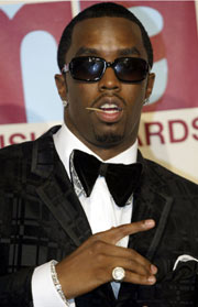 "P. Diddy" leder MTV Awards.