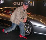 Jan Erik foran en helt grei Ferrari Jan Erik foran en helt grei Ferrari