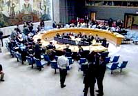 FNs sikkerhetsråd har drøftet sanksjonene mot Irak i natt.