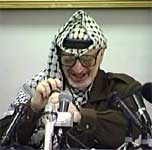 Palestinernes leder Yasir Arafat (Foto: Reuters).