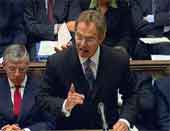 Statsminister Tony Blair vil ikke kommentere artikkelen i The Times. (Reuters-foto)
