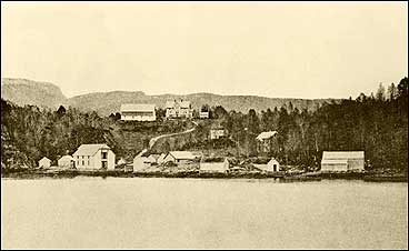 Hellevik i 1890. (Foto  Fylkesarkivet)