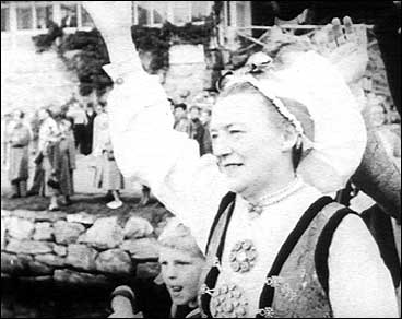 Marta Kvikne i 1951. (Foto: Norsk Film/NRK)