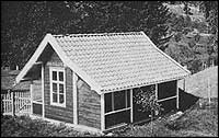 King Baileys Cabin kring 1910. Foto © BKF.