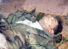 Gisseltakernes leder Movsar Barayev ble drept under nattens aksjon. (Foto: Reuters) Gisseltakernes leder Movsar Barayev ble drept under nattens aksjon. (Foto: Reuters)